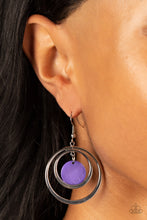 Load image into Gallery viewer, Mai Tai Tango - Purple Earrings - Paparazzi Accessories
