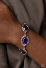 Load image into Gallery viewer, Royal Regalia Purple Multi Oil Spill Bracelet - Paparazzi Accessories
