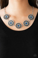 Load image into Gallery viewer, Me-dallions, Myself and I Blue Necklace - Paparazzi Accessories
