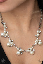 Load image into Gallery viewer, Toast To Perfection - White Blockbuster Necklace - Paparazzi Accessories
