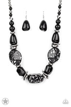 Load image into Gallery viewer, In Good Glazes - Blockbuster Black Necklace - Paparazzi Accessories
