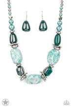 Load image into Gallery viewer, In Good Glazes - Blockbuster Blue Necklace - Paparazzi Accessories
