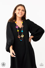 Load image into Gallery viewer, Kaleidoscopically Captivating - Multi-Color Blockbuster Necklace - Paparazzi Accessories
