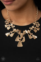 Load image into Gallery viewer, The Sands of Time - Gold Chunky Chain Necklace - Paparazzi Accessories

