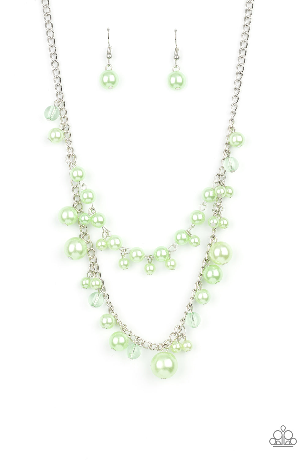 Blissfully Bridesmaid - Green Necklace