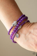 Load image into Gallery viewer, Really Romantic - Purple Bracelet - Paparazzi Accessories
