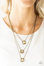 Load image into Gallery viewer, Once In A MILLIONAIRE - Brass Necklace - Paparazzi Accessories
