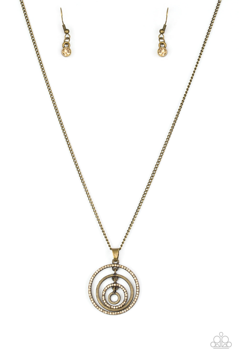 Upper East Side - Brass Necklace - Paparazzi Accessories