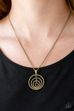 Load image into Gallery viewer, Upper East Side - Brass Necklace - Paparazzi Accessories
