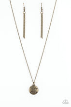 Load image into Gallery viewer, Find Joy - Brass Sentimental Necklace
