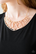 Load image into Gallery viewer, Strike While HAUTE - Gold Necklace - Paparazzi Accessories
