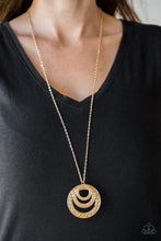 Load image into Gallery viewer, Savagely She-Wolf - Gold Necklace - Paparazzi Accessories
