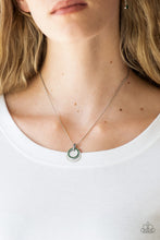 Load image into Gallery viewer, Front and CENTERED - Green Necklace - Paparazzi Accessories

