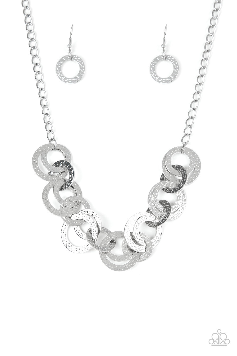 Treasure Tease - Silver Necklace - Paparazzi Accessories