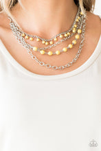 Load image into Gallery viewer, Ground Forces - Yellow Necklace
