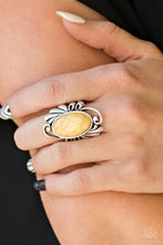 Load image into Gallery viewer, Sedona Sunset - Yellow Ring - Paparazzi Accessories
