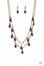 Load image into Gallery viewer, Galapagos Gypsy - Copper Necklace - Paparazzi Accessories
