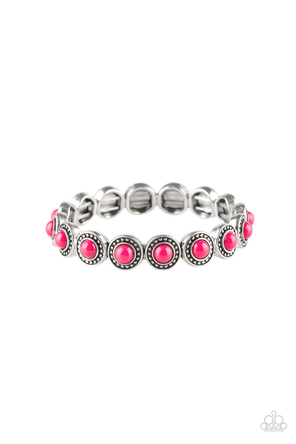 Globetrotter Goals - Pink Bracelet - Paparazzi Accessories