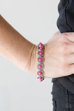 Load image into Gallery viewer, Globetrotter Goals - Pink Bracelet
