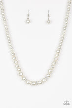 Load image into Gallery viewer, Royal Romance - White Pearl Necklace - Paparazzi Accessories
