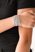 Load image into Gallery viewer, Back To BACKPACKER - Silver Bracelet - Paparazzi Accessories
