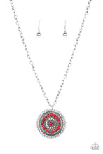 Load image into Gallery viewer, Lost SOL - Red Necklaces - Paparazzi Accessories
