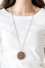 Load image into Gallery viewer, Lost SOL - Red Necklaces - Paparazzi Accessories
