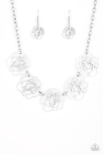 Load image into Gallery viewer, Budding Beauty - Silver Necklace - Paparazzi Accessories
