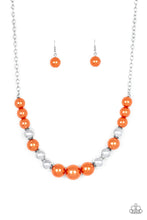 Load image into Gallery viewer, Take Note - Orange Necklace - Paparazzi Accessories
