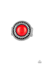 Load image into Gallery viewer, Rare Minerals - Red Ring - Paparazzi Accessories
