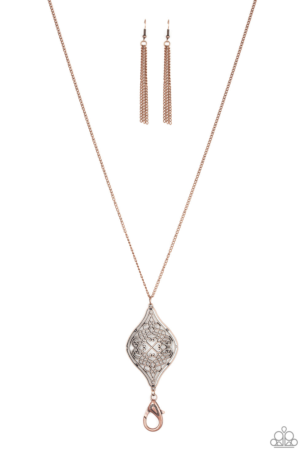 Totally Worth The TASSEL - Copper Necklace - Paparazzi Accessories