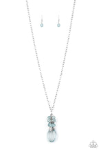 Load image into Gallery viewer, Crystal Cascade - Blue Necklace
