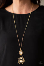 Load image into Gallery viewer, Hook, VINE, and Sinker - Gold Necklace - Paparazzi Accessories
