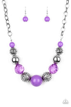 Load image into Gallery viewer, Sugar, Sugar - Purple Necklace - Paparazzi Accessories
