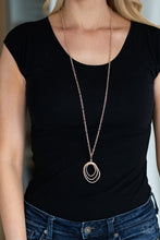 Load image into Gallery viewer, Relic Redux - Rose Gold Necklace - Paparazzi Accessories
