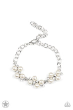 Load image into Gallery viewer, I Do Pearl and Rhinestone Bracelet - Paparazzi Accessories
