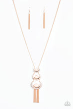 Load image into Gallery viewer, As MOON As I Can - Rose Gold Necklace - Paparazzi Accessories
