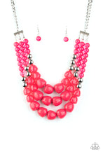 Load image into Gallery viewer, Forbidden Fruit - Pink Necklace - Paparazzi Accessories

