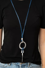 Load image into Gallery viewer, Tranquil Artisan - Blue Necklace - Paparazzi Accessories

