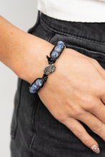 Load image into Gallery viewer, Homespun Stones - Blue Bracelet - Paparazzi Accessories
