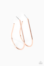 Load image into Gallery viewer, City Curves - Copper Earrings
