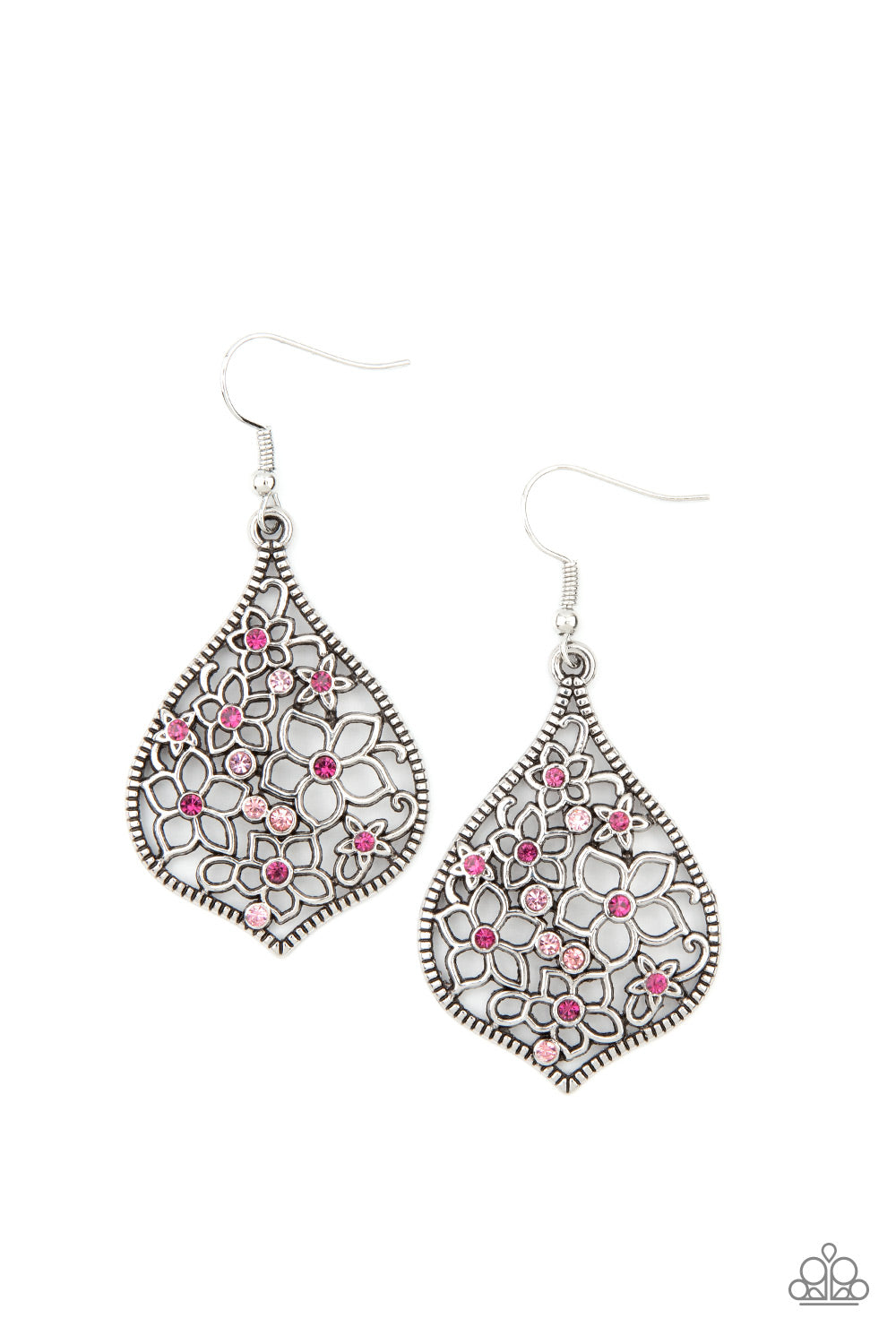 Full Out Florals - Pink Earrings
