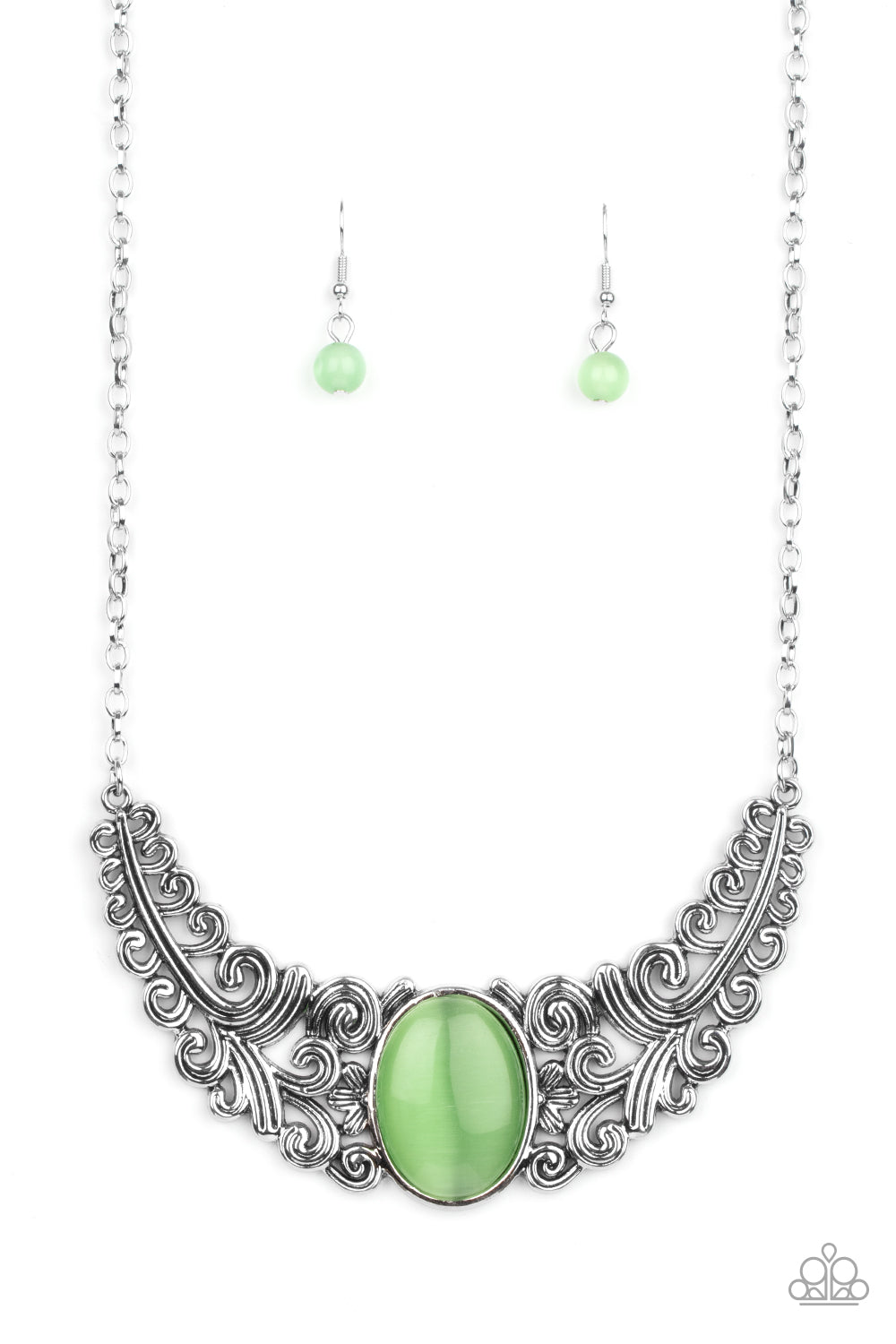 Celestial Eden - Green Necklace