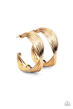 Load image into Gallery viewer, Curves In All The Right Places - Gold Earrings
