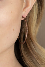 Load image into Gallery viewer, Rural Reserve - Copper Earrings - Paparazzi Accessories
