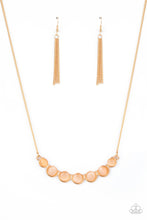 Load image into Gallery viewer, Serenely Scalloped - Gold Necklace - Paparazzi Accessories
