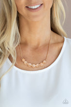 Load image into Gallery viewer, Serenely Scalloped - Gold Necklace - Paparazzi Accessories
