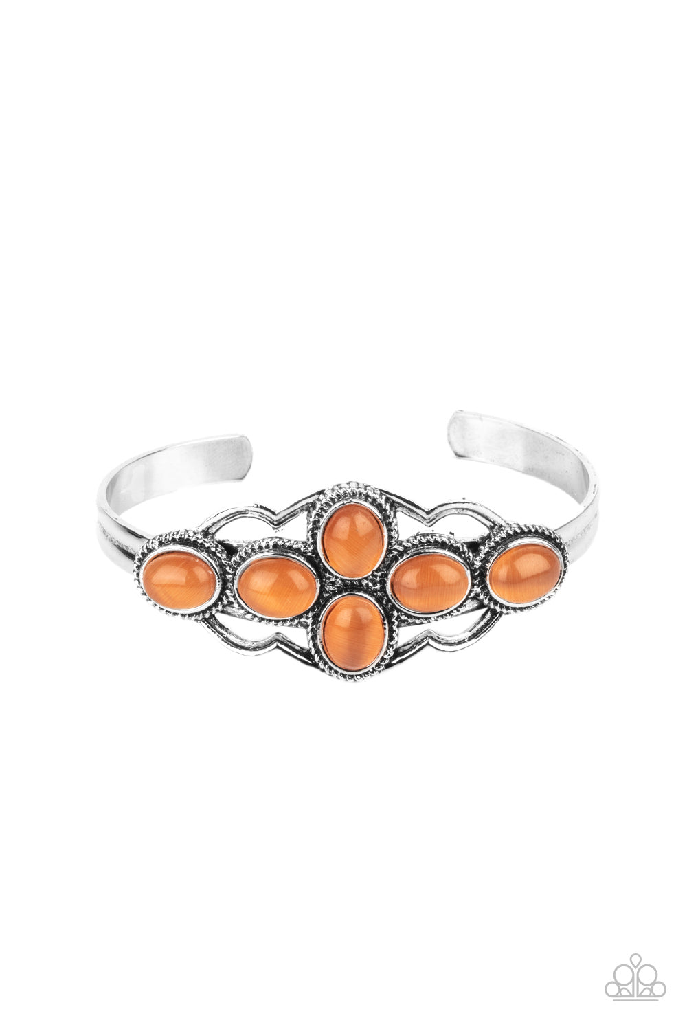Color Me Celestial - Orange Bracelet - Paparazzi Accessories