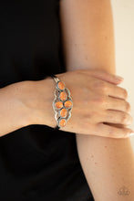 Load image into Gallery viewer, Color Me Celestial - Orange Bracelet - Paparazzi Accessories
