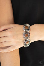 Load image into Gallery viewer, Dreamy Destinations - Brown Bracelet - Paparazzi Accessories
